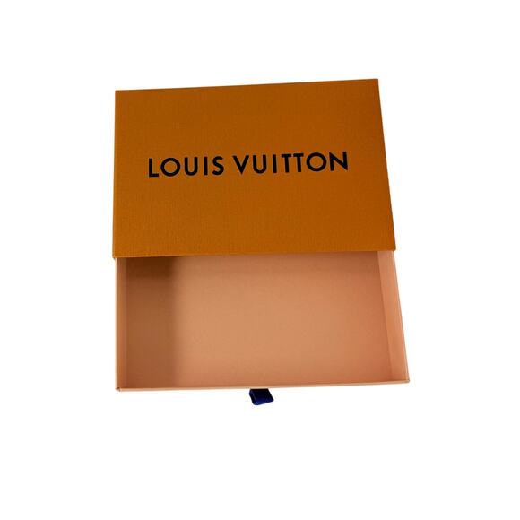 Original Louis Vuitton Slide Drawer Box 8" X 5.5" Classic Closet Decor Gift - Picture 1 of 4